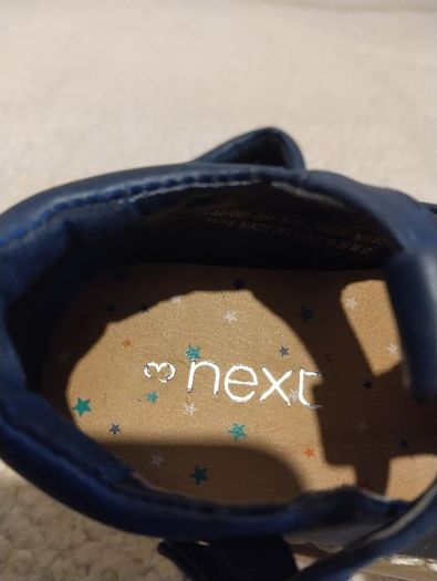 Next Kids T-bar navy blue Shoes
