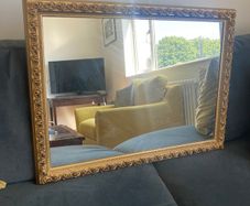 Vintage Mirror. - Over-Mantle / Hall Mirror