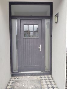 composite door and screens