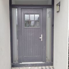 composite door and screens