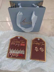 Christmas earrings
