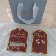 Christmas earrings