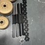 Complete Home Gym Starter Set Adjustable Bench, Bars & 56kg Weights Image 3