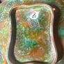 Rare 1869 Victorian Majolica Strawberry Plates x 3 Image 4