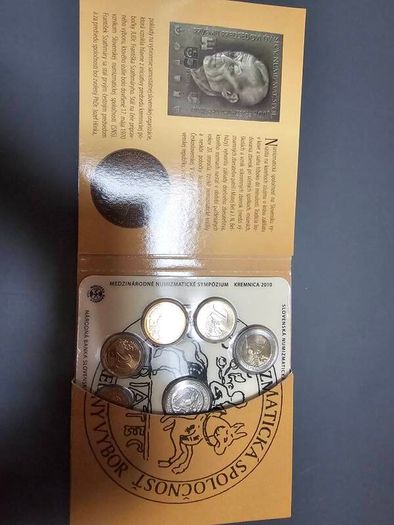 Euro coin set Slovakia 2010