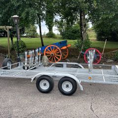 Bicycle carrier trailer