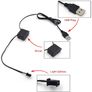 EL Wire Car LED Interior Lights Strip USB Neon Wire Lights 197 inch 6mm Sewing Edge Glowing EL Wire Lights for Car Ambient Lighting Kit 5M/16.5ft Car Decorations LED Lights for Car Interior Image 5