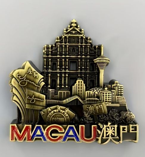 Travel Souvenir Magnets, Resin, Metal & Acrylic