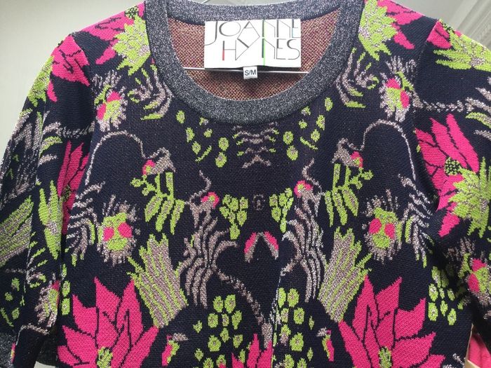Joanne Hynes Designer Lurex Top Size 10