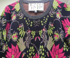 Joanne Hynes Designer Lurex Top Size 10