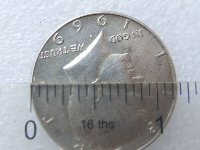 1969 Kennedy Half Dollar 40% Silver