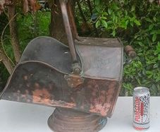 Victorian Copper Coal Scuttle
