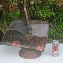 Victorian Copper Coal Scuttle