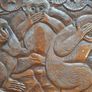 Vintage Carved Wise Monkeys Image 3