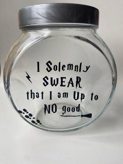 I solemnly swear I'm up to no good - Cookie Jar - Sweet Jar - Harry Potter