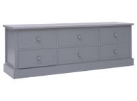 main image for ad Hall Bench Dark Grey 115x30x40 cm Wood