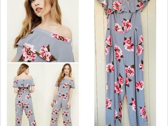 Cameo rose wide leg jumpsuit floral chic
