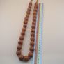 Antique Venetian Style Orange Millefiori & Chevron Glass Beads Strands Necklace Image 10