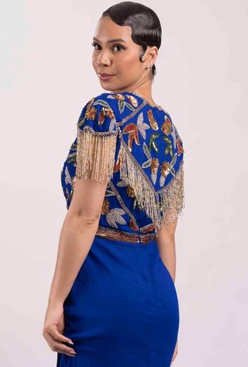 Lollies Embellished Midi Dress