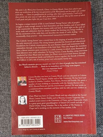Strong Farmer/ Joe Ward/ 2007/ 1st edition / Liberties Press