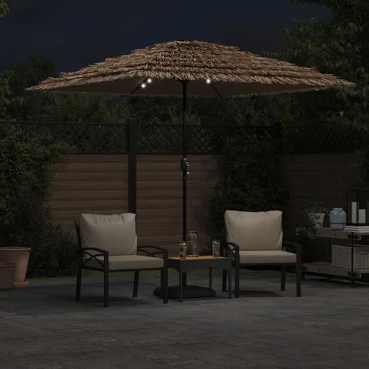 Garden Parasol with LED Lights