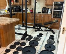 Gym 350 Kilo Rated Squat Power Rack + All Set Up!