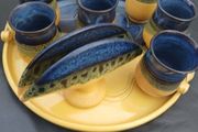 Vintage Glazed Clay Set