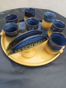 Vintage Glazed Clay Set