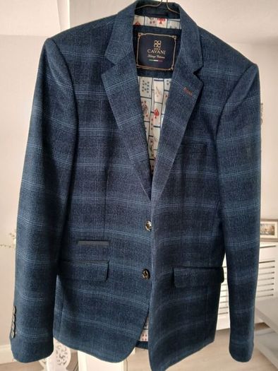 House of Cavani Heritage Collection Blazer Dark Blue