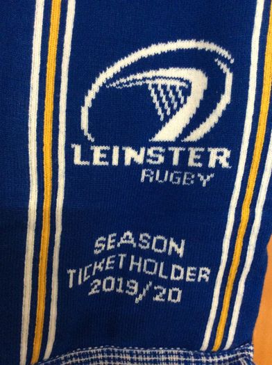 Leinster Rugby. Official Scarfs.Issued To Leinster Rugby Season Ticket Holders.High Quality Items.