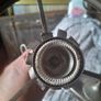 vintage pair of silver plate lamps Image 10