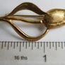Vintage Brooch Tulip 1980s Image 5