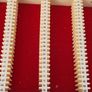 Vintage wooden slide storage box Image 3