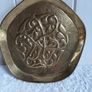 Alexander Ritchie Celtic Repousse Brass Tray Image 2