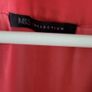 M&S coral blouse with gold cuff button Sz 16 (Fit 12-14UK) Image 7