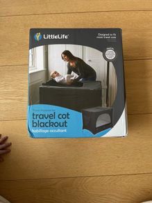 Travel Cot Blackout Cover