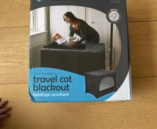 Travel Cot Blackout Cover