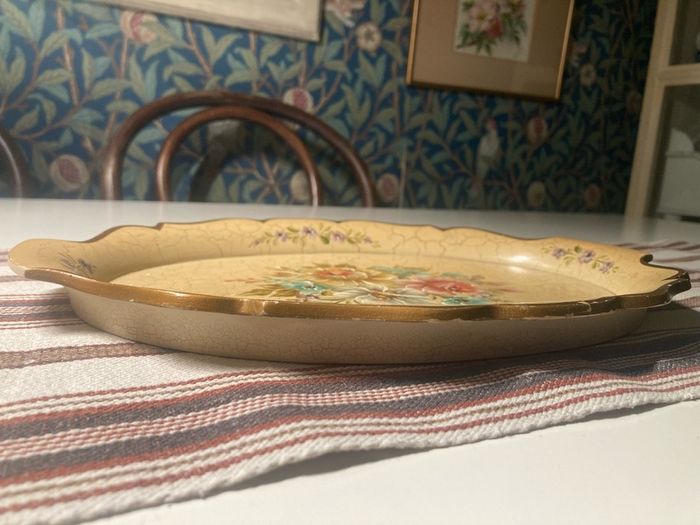 Hand Painted Danish Tray