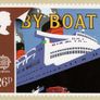 1988 England Europa (Transport) PHQ Postcards. Card show enlargement of stamps of Train, Boat, Planet & Train. Image 4