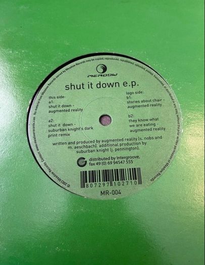 Techno/ Shut it down EP 12" vinyl