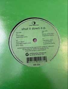 Techno/ Shut it down EP 12" vinyl