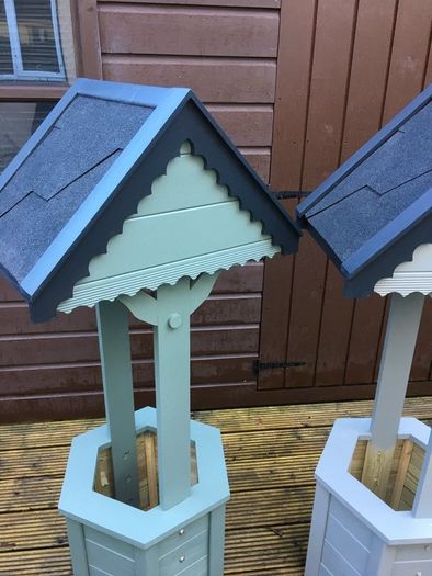 Planters Wishing Well. can deliver