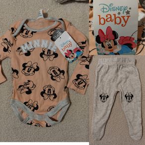 Disney Baby Minnie Mouse 2 Piece Set, New With Tags