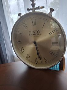 Beautiful Mindy Brownes Pocket Watch Style Wall Cl