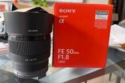 Sony FE 50mm 1.8 Prime Lens Brand New