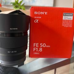 Sony FE 50mm 1.8 Prime Lens Brand New