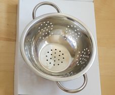 Colander strainer drainer, 20cm (D), 9cm (H)