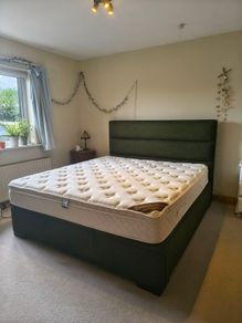 Super King 6ft Ottoman Storage Bed + Mattress