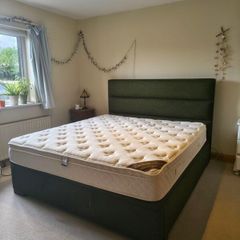 Super King 6ft Ottoman Storage Bed + Mattress