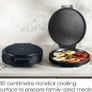 Everything Maker, 30cm Pizza Oven Electric & More, 1570W, 220 C Non-Stick, High Heat, Digital Cookbook, LED Indicator, Vertical Storage Image 3